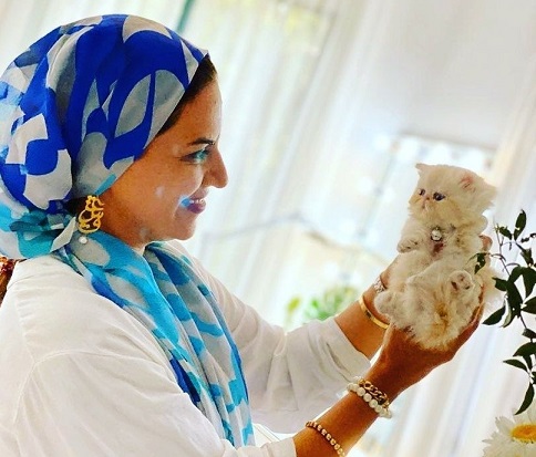 حیوان خانگی”همسر سالار عقیلی” همه را عاشق خودش کرد/ عکس