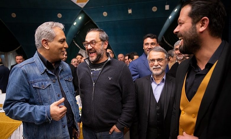 عکس/ رامبد جوان از دیدن مهران مدیری ذوق زده شد!