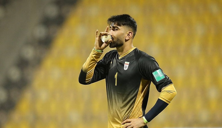 ویدئو/ خشم بیرانوند از حرکت هم تیمی‌اش در اردوی تیم ملی!