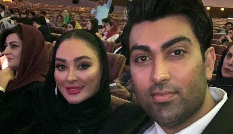 عکس/ الهام حمیدی با همسرش به کل جوان شد!
