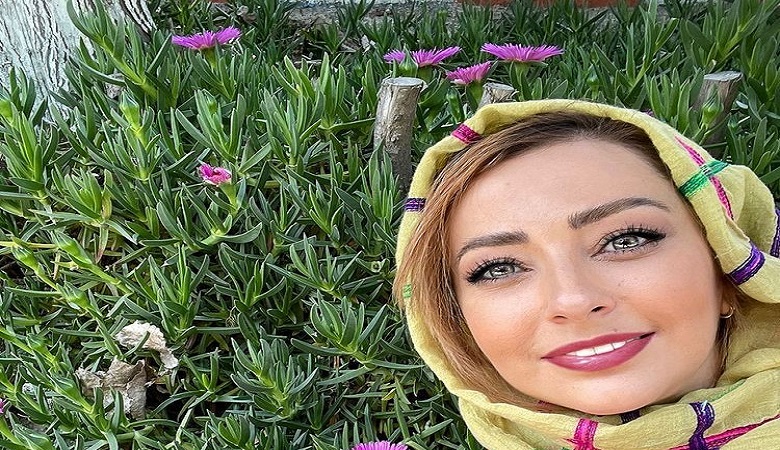 “نفیسه روشن” خودش را حسابی تحویل گرفت/ عکس