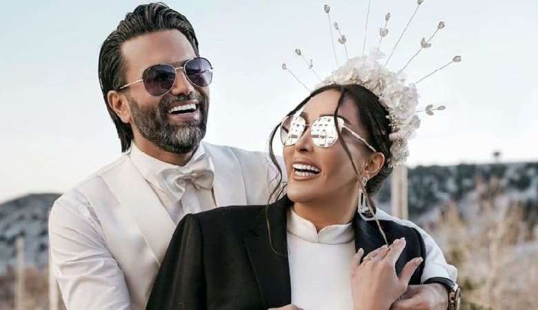 عکس/ تیپ خنک علی نیکبخت و همسرش در گرمای تابستان