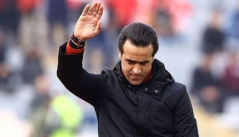 عکس/ حمایت متفاوت مجتبی محرمی از علی کریمی سوژه کاربران شد