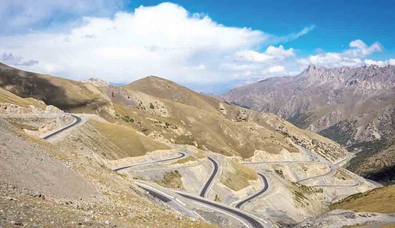 اگر دل شیر ندارید به این جاده وارد نشوید!
