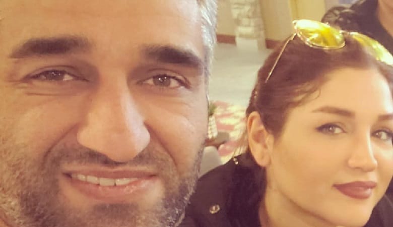 عکس/ بیلبورد تبلیغاتی خواهر پژمان جمشیدی در خیابان‌های کانادا!