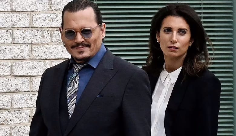 عکس/ رابطه عاشقانه جنجالی جانی دپ با وکیلش