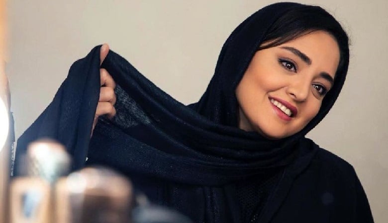 عکس شائبه برانگیز نرگس محمدی و حدس و گمان‌ها در مورد او!