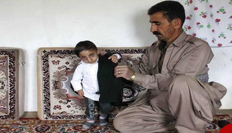 ویدئو/ کوتاه ترین مرد جهان در ایران را ببینید!