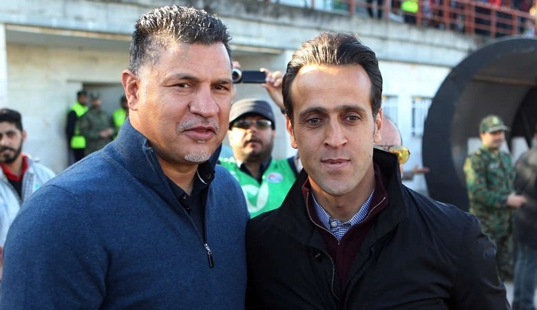 عکس/ دفاع تمام قد و عجیب علی کریمی از مواضع علی دایی