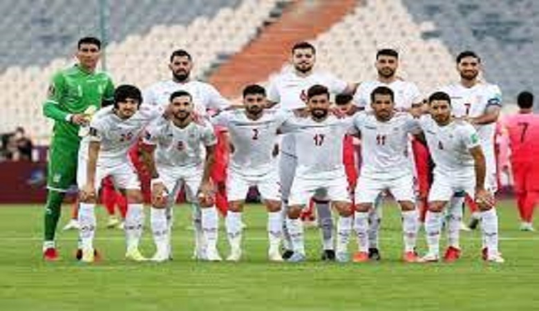 تیری علیه تیم ملی ایران که به سنگ خورد + فیلم