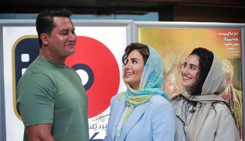 ویدئو/ بالن سواری الناز شاکردوست به همراه خواهر و برادرش