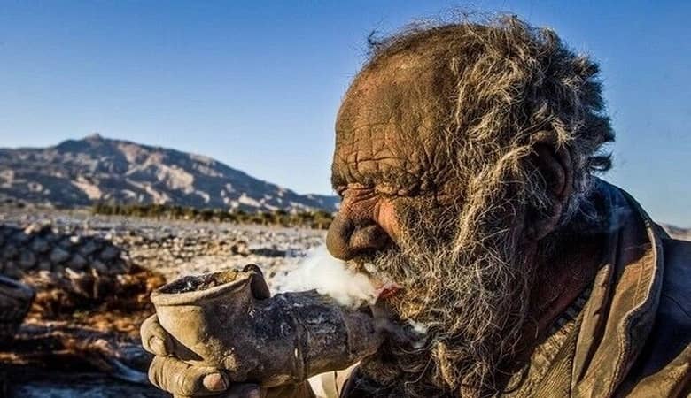 تصاویر/ سرنوشت تلخ و ناراحت کننده کثیف ترین مرد ایران!