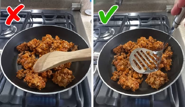 اشتباهات رایج آشپزی که غذا را بدمزه می کند!