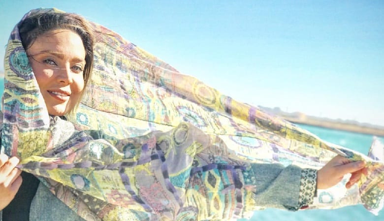 ویدئو/ تفریح لوکس خانم بازیگر در فضایی رویایی!