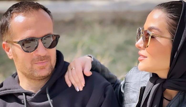 عکس/ ترکیب مشکی همسر شیک احمد مهرانفر!