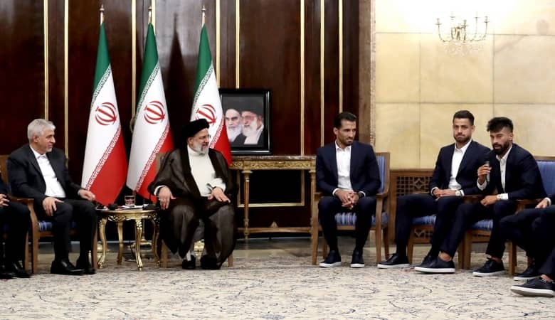 در دیدار صمیمانه ملی پوشان با رئیس جمهور چه گذشت؟