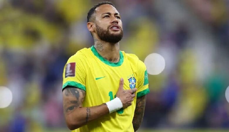 عکس/ حرکت لوس و بچهگانه نیمار پس پیروزی بر کره جنوبی!