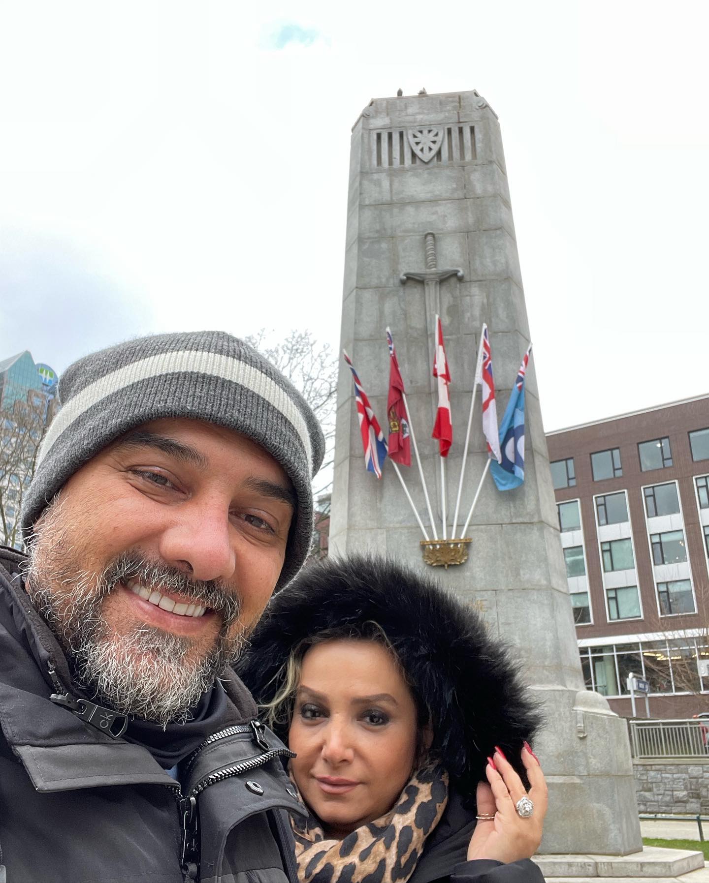 فخرفروشی های بی پایان این روزهای “بروز ارجمند” در خارج/ عکس