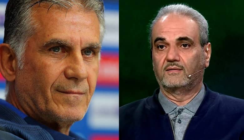 ویدئو/ جواد خیابانی حسابی از خجالت کی‌روش درآمد!