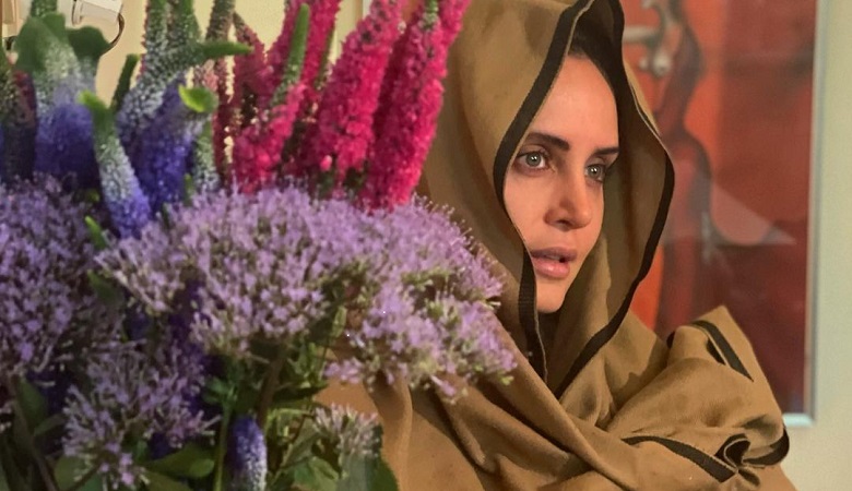 عکس/ الناز شاکردوست خودش را شبیه به سیاه پوستها کرد!