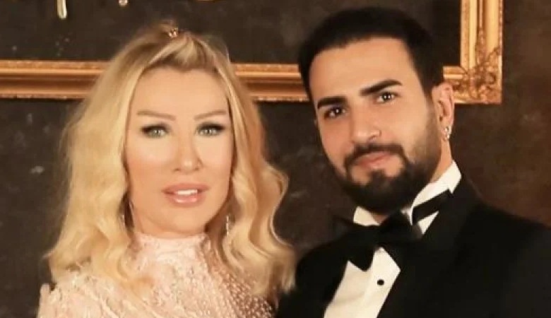 تصاویر/خانم خواننده 60 ساله مشهور و شوهر زیادی جوانش