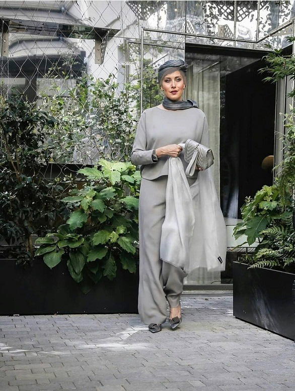 خوش پوشی عجیب “مهتاب کرامتی” در هفته مد پاریس/ عکس