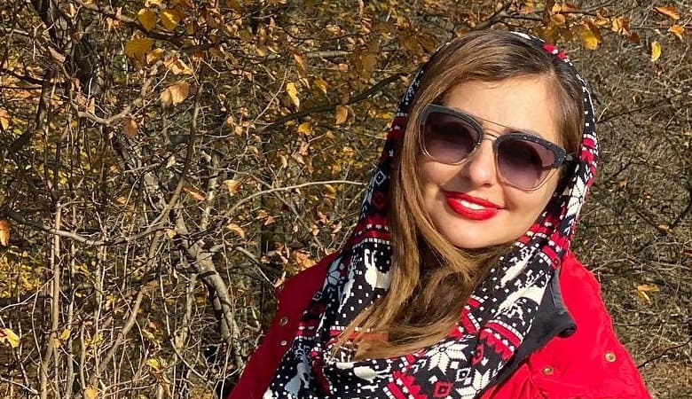 عکس عجیب نفیسه روشن با یک مرد عراقی!