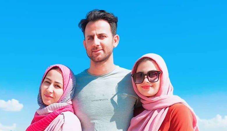 ویدئوی عجیبی از مرد دو زنه اینستاگرامی در کنار همسرانش!