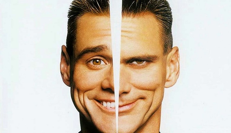 مردی که یک چهره کامل هم در پشت سرش دارد!/ عکس باورنکردنی