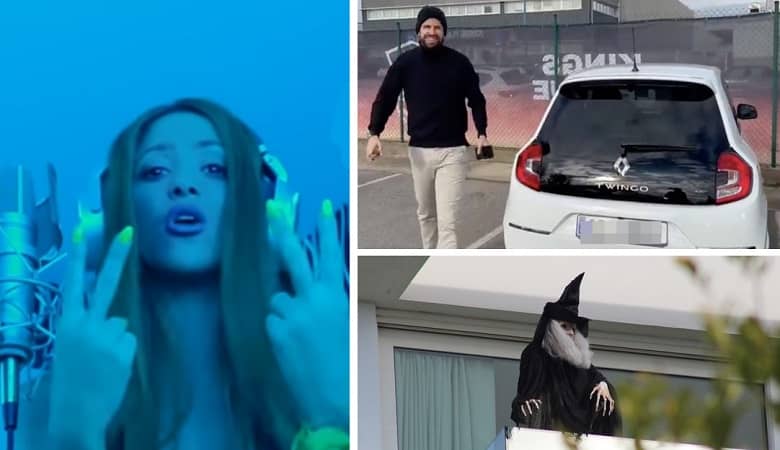 لجبازی های شکیرا و پیکه به جای باریک کشیده شد!