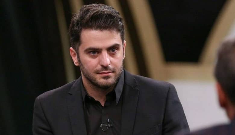 عکس/ حرکت خطرناک علی ضیا هنگام رانندگی در میان برف و بوران!