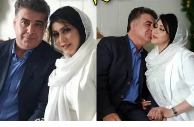 ذوق زدگی عجیب “آقای بازیگر ایرانی” 50 ساله در مراسم ازدواج دومش/ تصویر