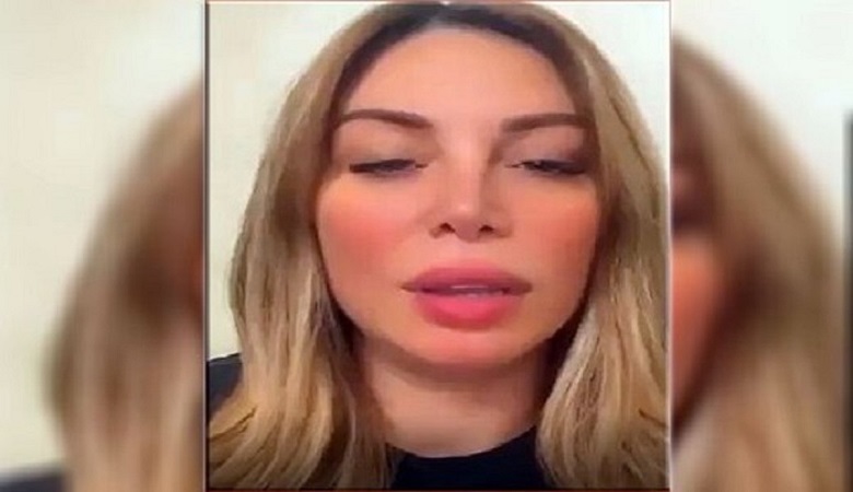 مدل معروف لبنانی بدون حجاب در رستورانی در تهران / ویدئو
