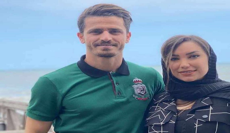 عکس/ طعنه جنجالی مونا اردلان به اخراج همسرش وریا غفوری از باشگاه فولاد