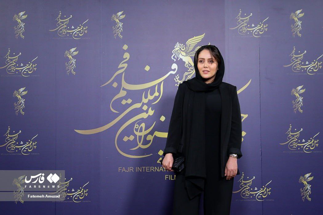 تیپ دور از انتظار بدل “سحر قریشی” در جشنواره فجر/ عکس