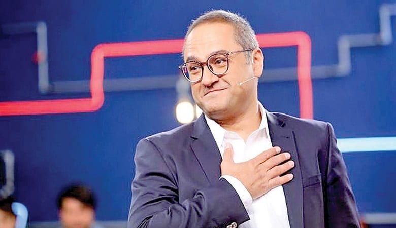 عکس/ واکنش جالب رامبد جوان به جایزه گرمی شروین حاجی پور