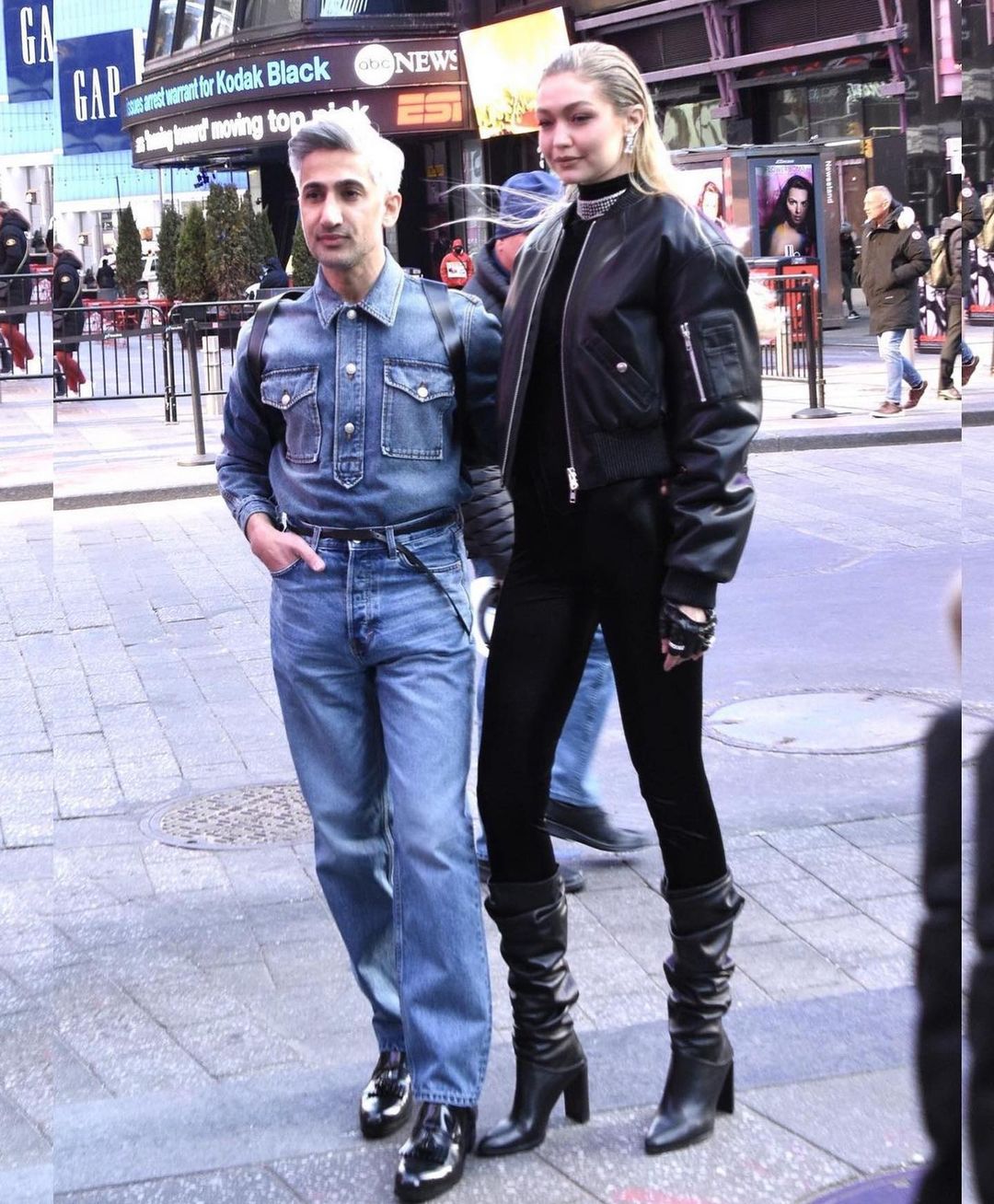 رونمایی از استایل های عجیب و جدید “جی جی حدید”/ تصاویر