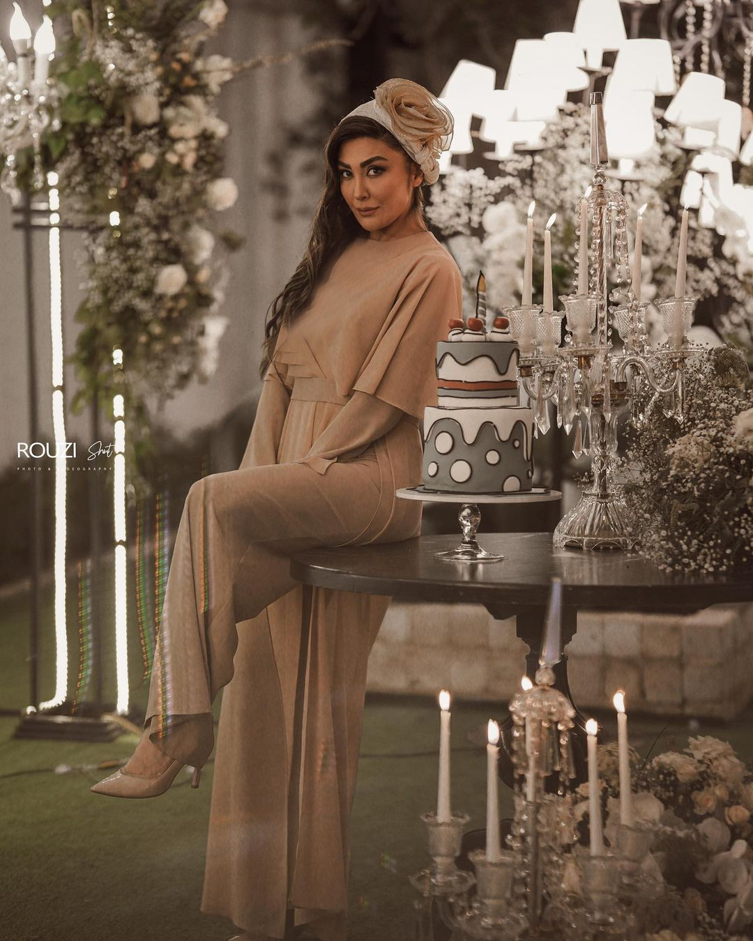 جشن تولد شاهانه و پر سرو صدای “مریم معصومی”/ تصاویر