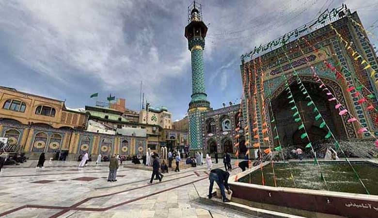 عکسی جالب و متفاوت از امامزاده صالح در دوره قاجار!