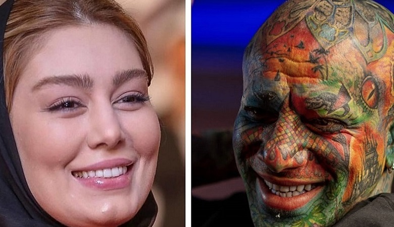 عکس/ حجم باورنکردنی و شوکه کننده خالکوبی های سحر قریشی