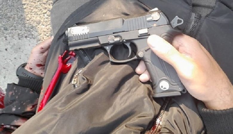 ویدئو/ خودکشی قاتل فراری در بزرگراه نواب!