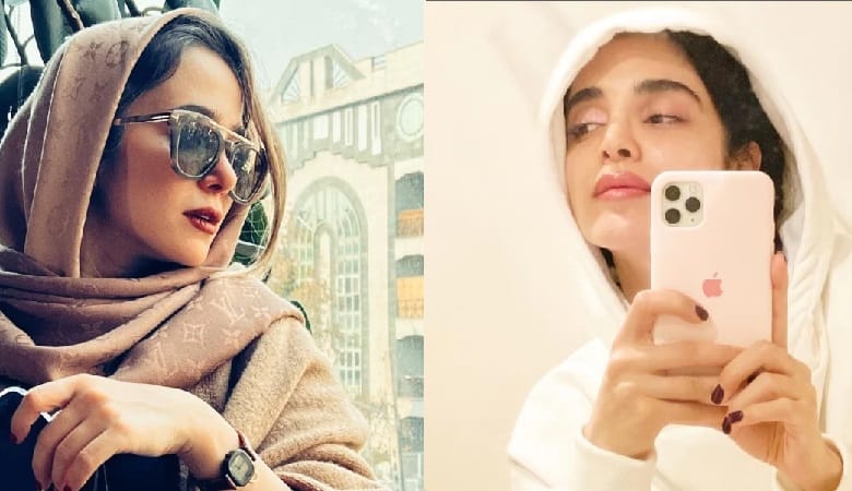 عکس/ الناز حبیبی و الهه حصاری با تیپ دهه شصتیشان غوغا کردند!