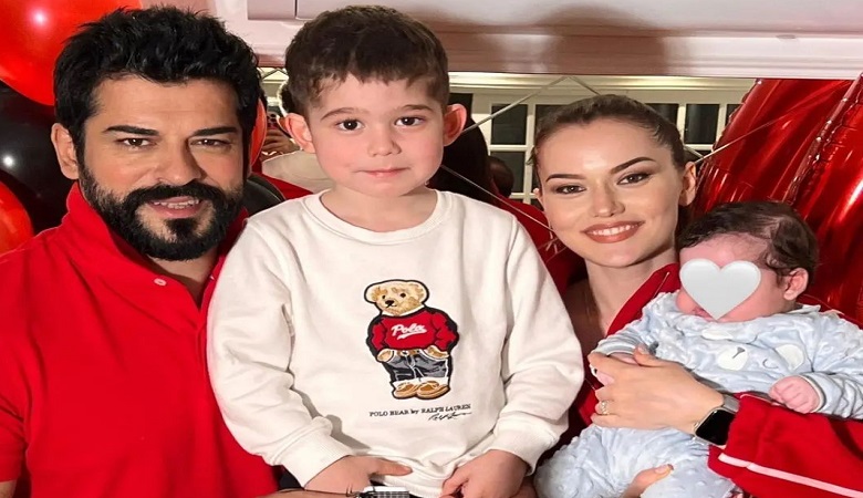 عکس های بامزه از تولد پسر زوج بازیگر معروف ترکی