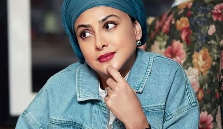 تصاویر/ ترفند آزاده صمدی برای پنهان کردن اضافه وزن!