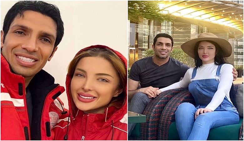 عکس/ واکنش جنجالی سپهر حیدری و همسرش به برد پرسپولیس در دربی