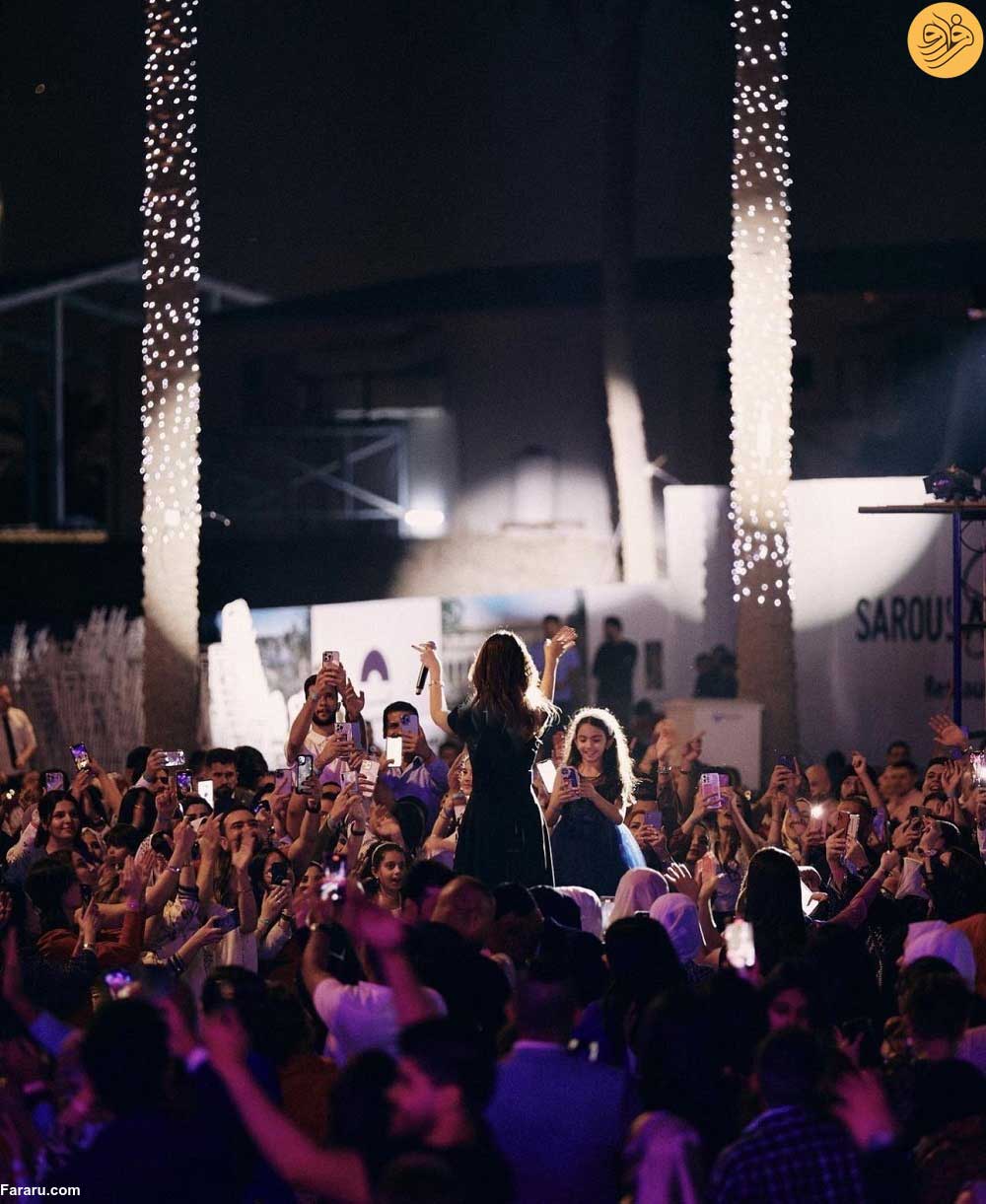 “نانسی عجرم” در بغداد کولاک کرد/ تصاویر