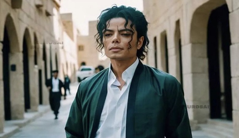 عکس/مایکل جکسون در لباس کُردی ببینید!