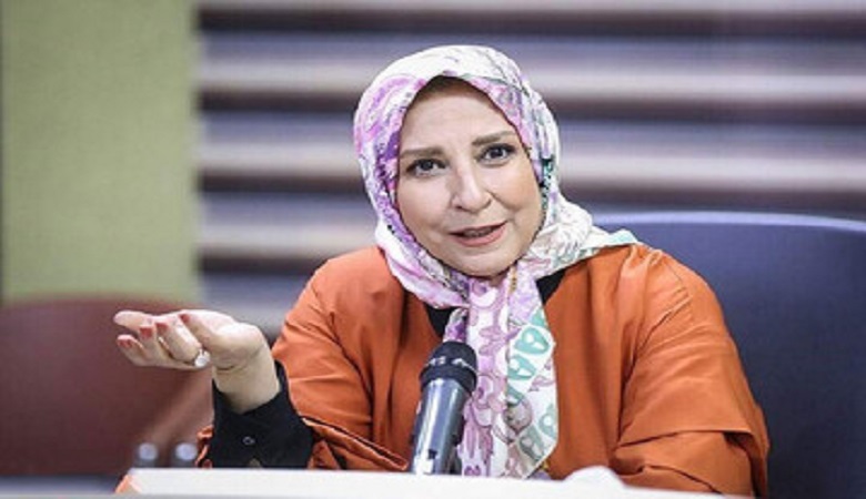 گریم بامزه مرجانه گلچین در نقش چارلی چاپلین + عکس