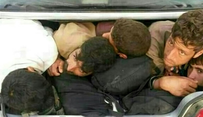 تیپ ابی و مشهید هنگام پیاده روی در خیابانها سوژه شد+ عکس
