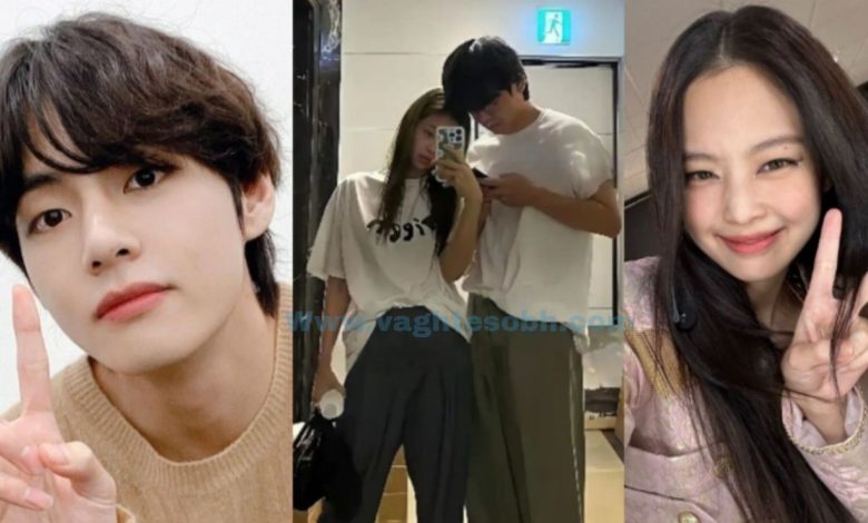 عکس/ وی گروه BTS دست در دست نامزد جدیدش